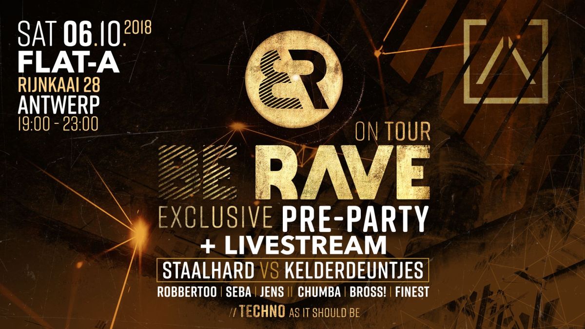 Be Rave Exclusive Pre-Party at Flat-A affiche