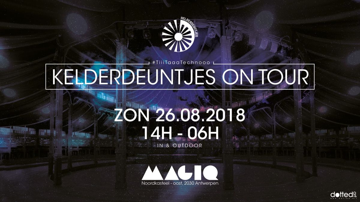 Kelderdeuntjes on Tour - Magiq Spiegeltent affiche